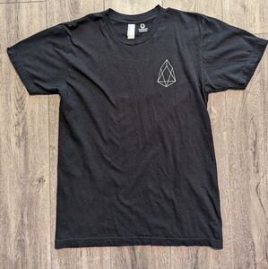 EOS Cryptocurrency Tshirt Men's Medium M Black